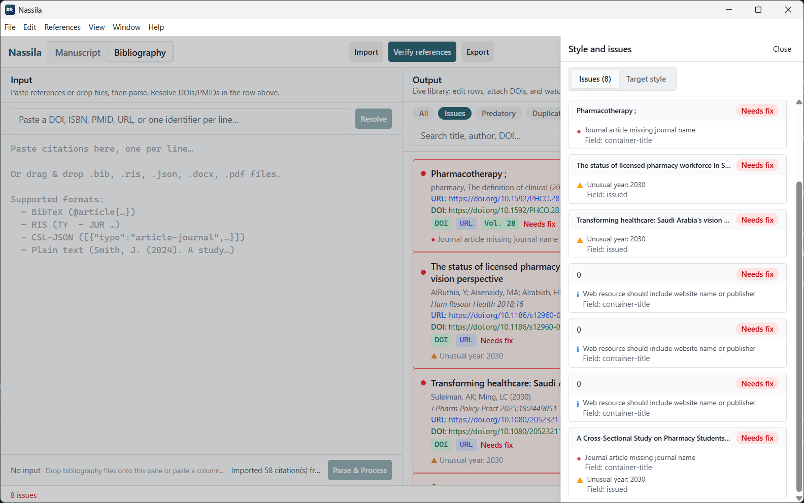 Validate offline